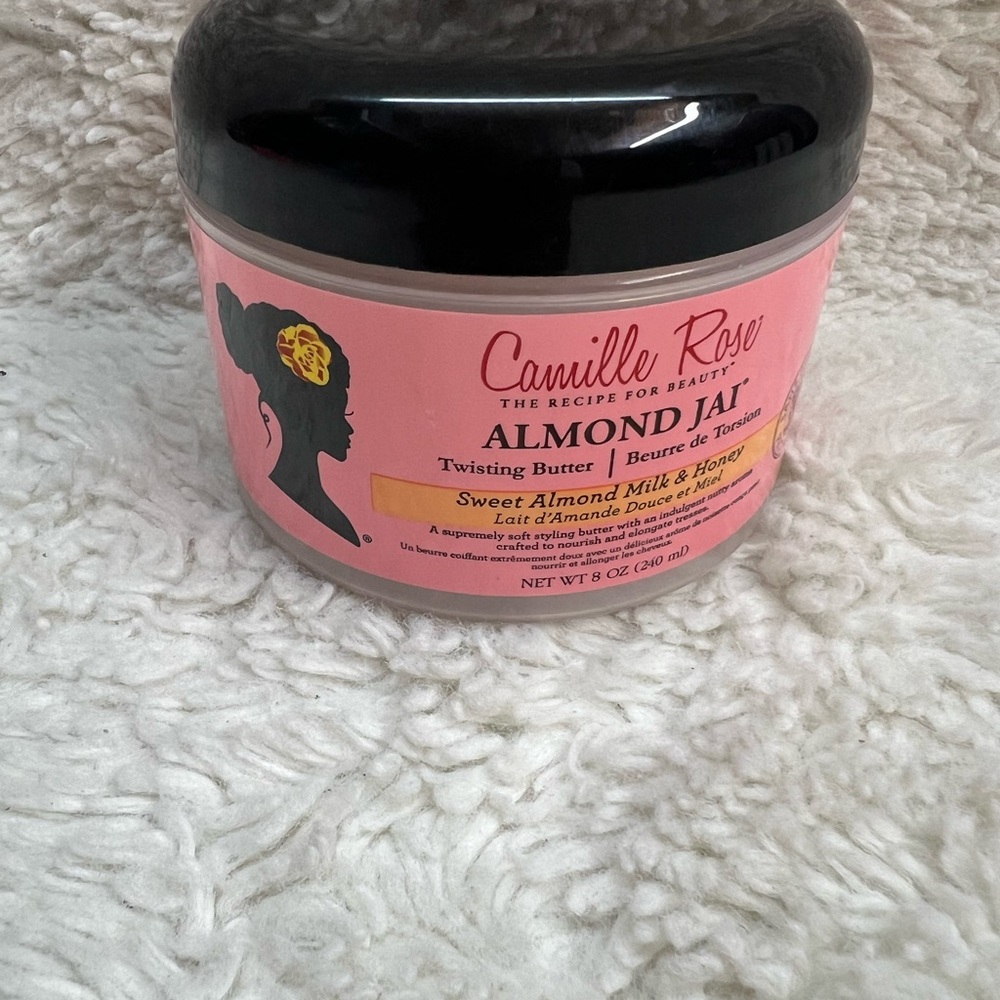 Camille Rose Almond JAI Twisting Butter Sweet Almond Milk & Honey 8 Oz.